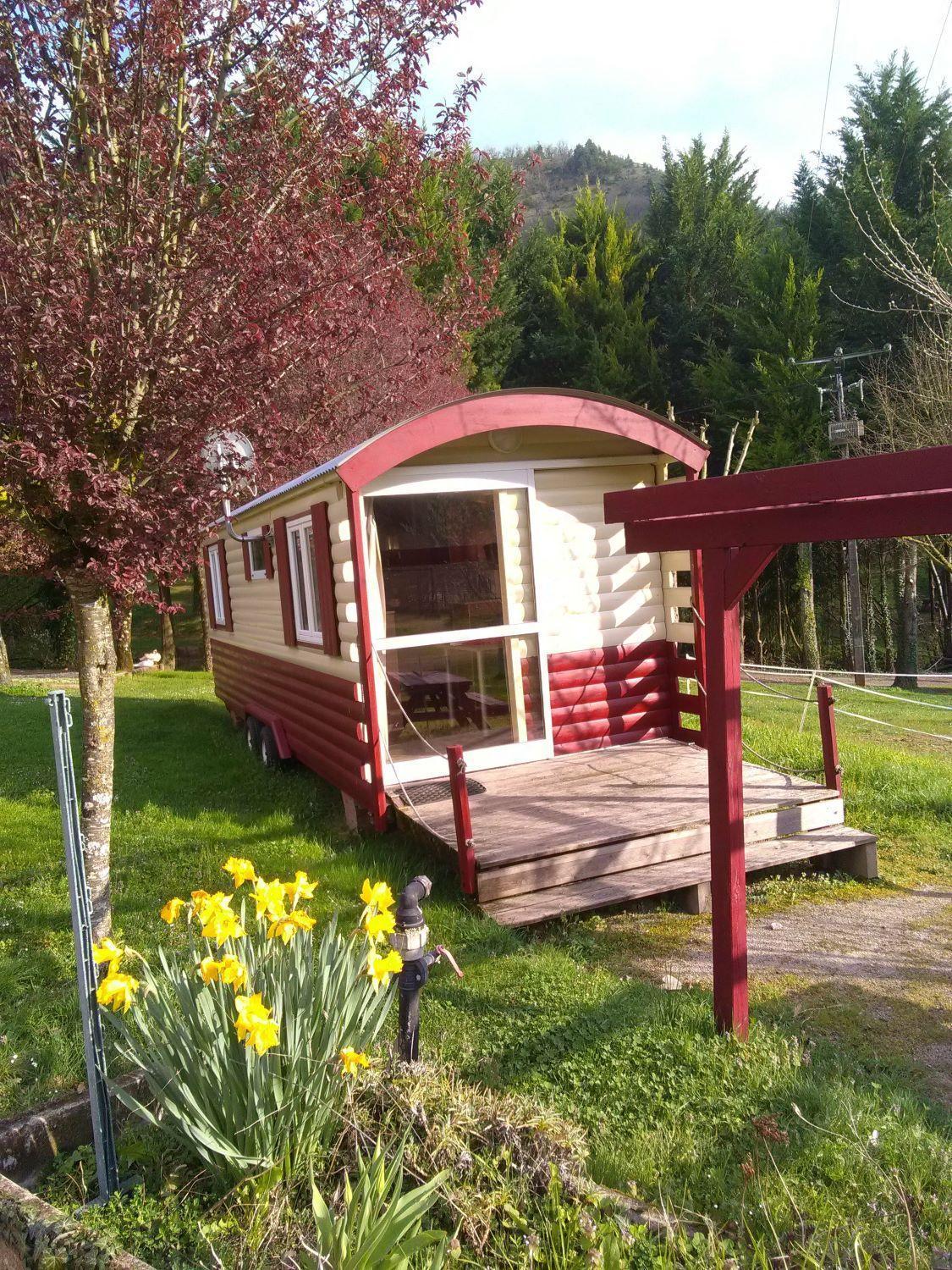 La Fregiere Chalets Clairvaux-d'Aveyron ภายนอก รูปภาพ